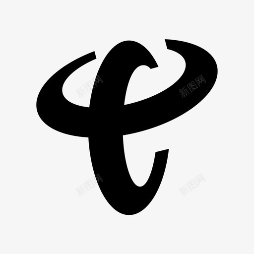 中国电信svg_新图网 https://ixintu.com 中国 电信