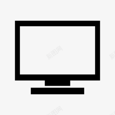 显示器电脑平板电视图标