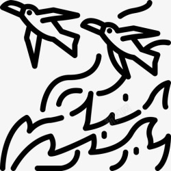 火鸟标志野火鸟灾难苍蝇高清图片