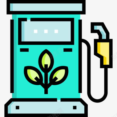 生态燃料生态230线性颜色图标