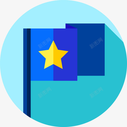 旗帜奖励39扁平svg_新图网 https://ixintu.com 旗帜 奖励 扁平