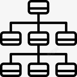 结构树业务公司图标