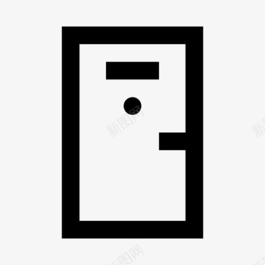 门公寓入口图标