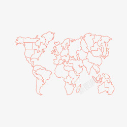 风险与挑战世界地图与国家全球风险高清图片
