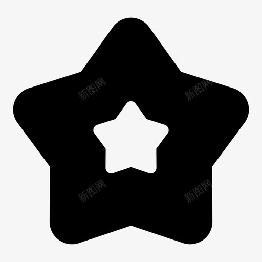 星星圣诞星五角星svg_新图网 https://ixintu.com 星星 圣诞 五角星 几何学 里面 超级 明星
