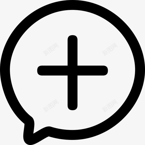 新建群聊iconsvg_新图网 https://ixintu.com 新建 群聊