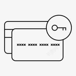 开通信用卡信用卡开通信用卡钥匙高清图片