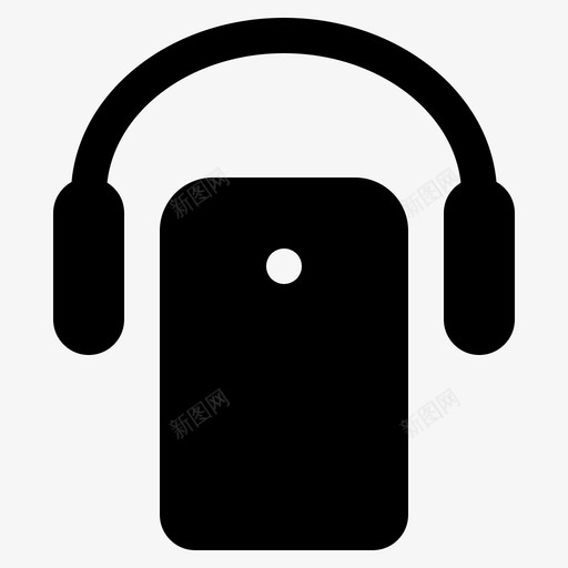 智能手机音乐手机移动svg_新图网 https://ixintu.com 手机 智能 音乐 移动 技术 固态