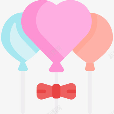 心形气球情人节82平装图标