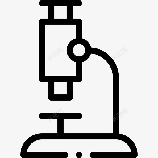 显微镜大学38线性svg_新图网 https://ixintu.com 显微镜 大学 线性