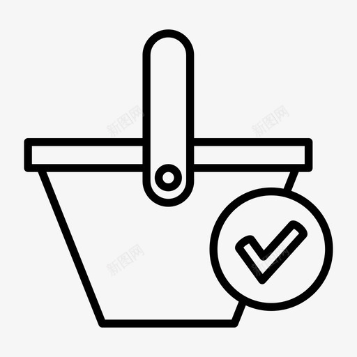 篮子支票购买svg_新图网 https://ixintu.com 篮子 商店 支票 购买