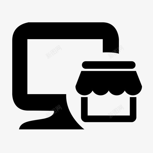 线上线下一体svg_新图网 https://ixintu.com 线上 线下 一体