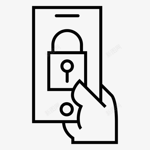 访问控制设备锁svg_新图网 https://ixintu.com 安全 访问 控制 设备 密码