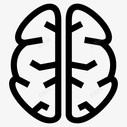 大脑头脑人svg_新图网 https://ixintu.com 头脑 大脑 思想 智力