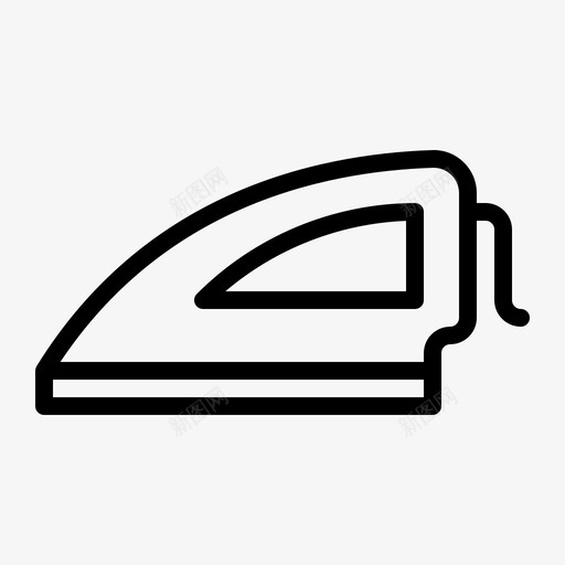 熨斗电器衣服熨斗svg_新图网 https://ixintu.com 熨斗 电器 衣服 熨烫 洗衣 清洁