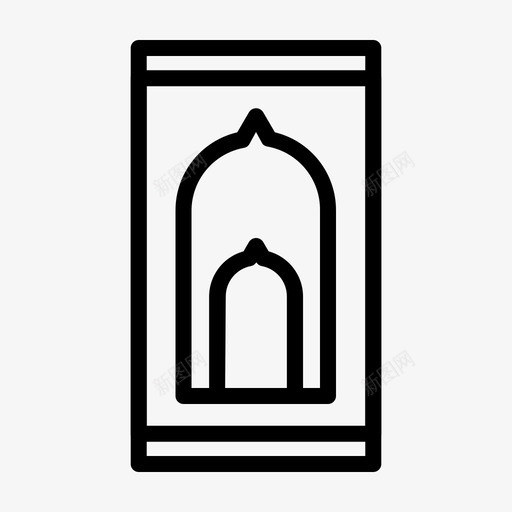 祈祷地毯阿拉伯语伊斯兰教svg_新图网 https://ixintu.com 祈祷 地毯 阿拉伯语 伊斯兰教 宗教 杜尔 阿达 哈线