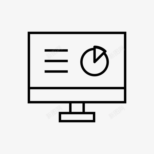 监控分析图表svg_新图网 https://ixintu.com 监控 分析 分析图 图表 计算机 设备 业务