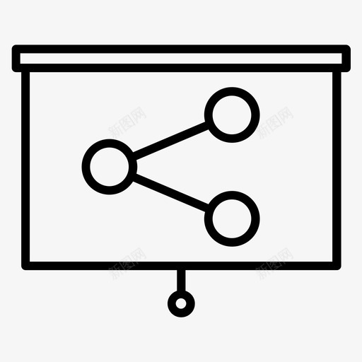 演示文稿共享板共享svg_新图网 https://ixintu.com 共享 演示 文稿 教育