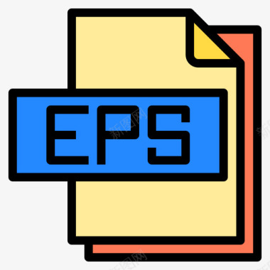 Eps文件文件格式4线性颜色图标