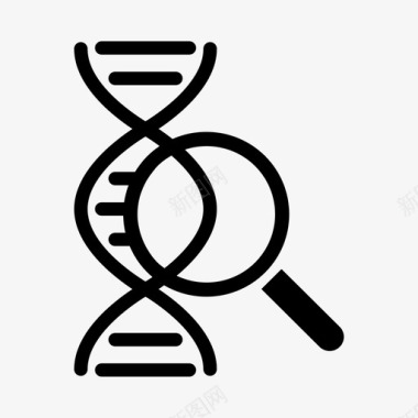 基因研究遗传研究生物学图标