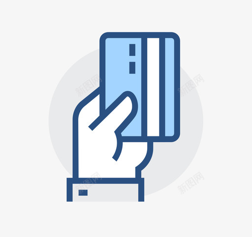 刷卡2svg_新图网 https://ixintu.com 刷卡 填充 线性 扁平 多色 简约 精美 可爱
