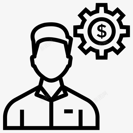 基金经理头像支持者资本家svg_新图网 https://ixintu.com 基金 经理 头像 股东 支持者 资本家 储蓄 投资 向量 图标