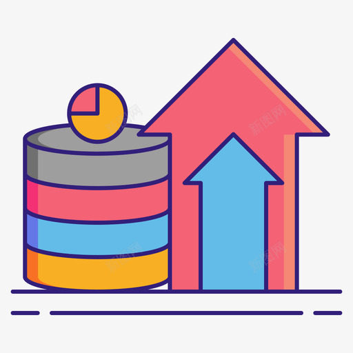 数据库营销技术线颜色svg_新图网 https://ixintu.com 数据库 营销 技术 颜色