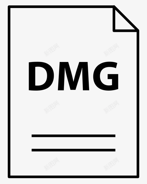 dmg文档扩展名svg_新图网 https://ixintu.com 文档 扩展名 文件 格式 文件名 简单 明了