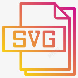 SVG文件格式Svg文件文件格式3渐变高清图片