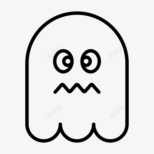 幽灵晕眩表情svg_新图网 https://ixintu.com 幽灵 表情 晕眩 紧张 幻影