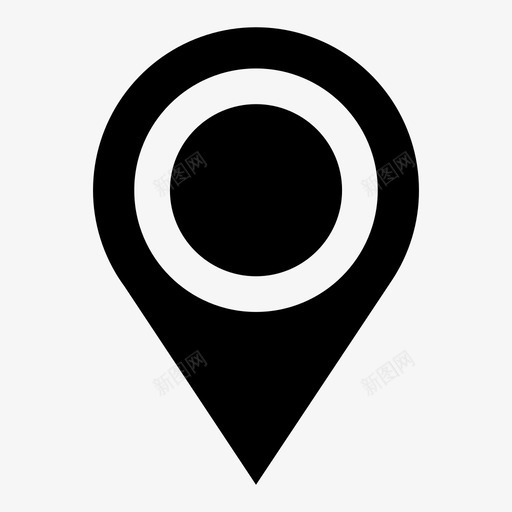 地图图钉gps导航互联网svg_新图网 https://ixintu.com 地图 图钉 手机 导航 互联网 信号 信号手 图标