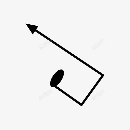箭头方向射击svg_新图网 https://ixintu.com 箭头 方向 射击 转身 箭弓