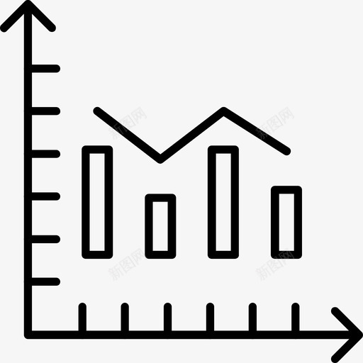 图表坐标轴统计svg_新图网 https://ixintu.com 图表 坐标轴 统计 营销
