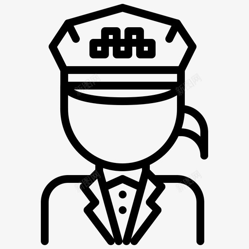 出租车司机3号出租车直线型svg_新图网 https://ixintu.com 出租车 司机 出租 车直 线型