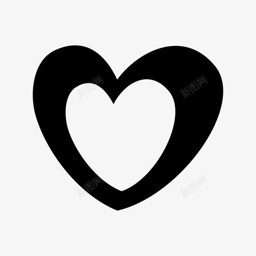 冷心svg_新图网 https://ixintu.com 冷心