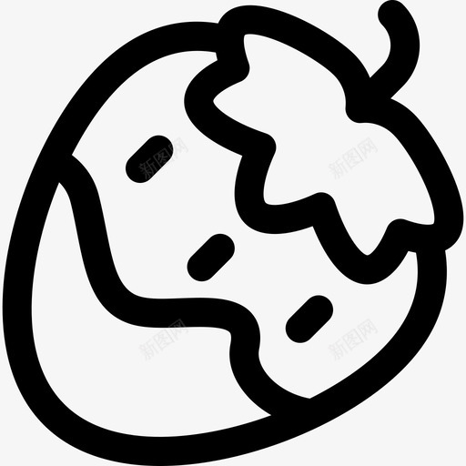 草莓情人节132直系svg_新图网 https://ixintu.com 草莓 情人节 直系