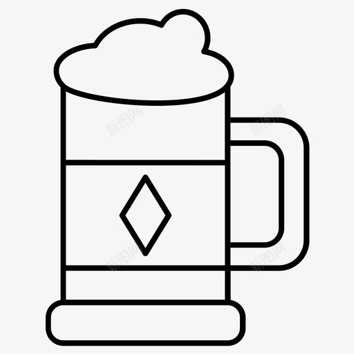 啤酒啤酒杯活动管理常规系列330svg_新图网 https://ixintu.com 啤酒 啤酒杯 活动 管理 常规 系列