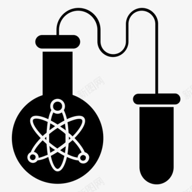 化学测试实验室测试科学实验图标