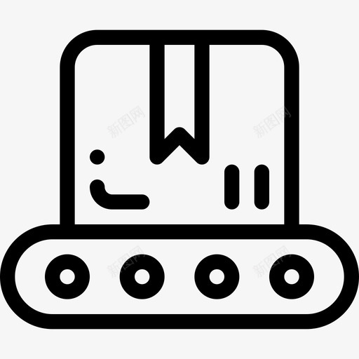 送货箱子传送带svg_新图网 https://ixintu.com 送货 箱子 传送带 包装 运输 创意 思维