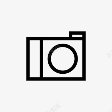 数码相机单反相机照片图标