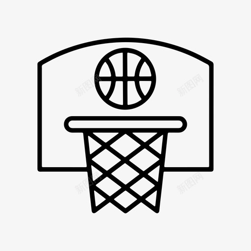 篮球比赛元素svg_新图网 https://ixintu.com 篮球 运动 比赛 元素