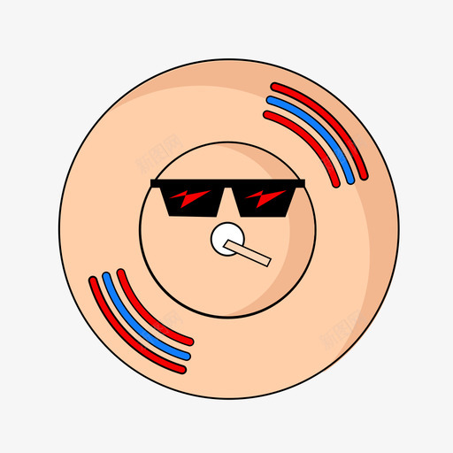 酒吧icon唱片0101svg_新图网 https://ixintu.com 酒吧 唱片