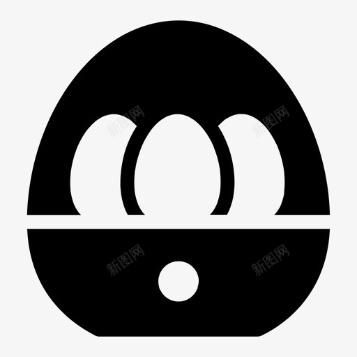 煮蛋器电器厨房svg_新图网 https://ixintu.com 煮蛋 电器 厨房 定时器 家用电器