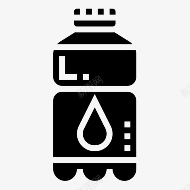 水饮用水液体图标