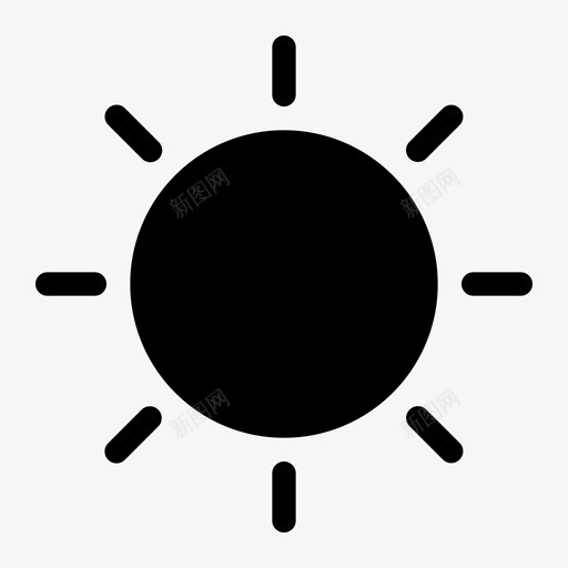 晴天天气预报夏季svg_新图网 https://ixintu.com 晴天 天气预报 夏季 天气 春季 季节 固体