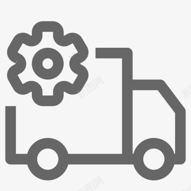 材料运输车辆管理图标