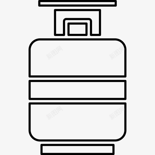 气体气瓶储气罐svg_新图网 https://ixintu.com 气瓶 气体 储气罐 丙烷