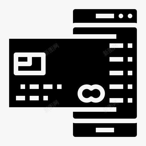 移动支付信用卡购物svg_新图网 https://ixintu.com 移动 支付 信用卡 购物 智能 手机