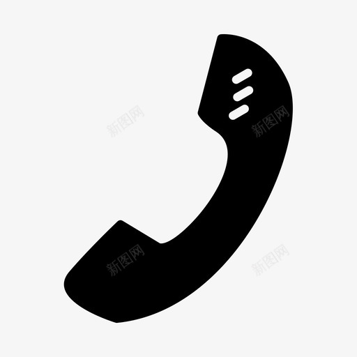 电话基本通话svg_新图网 https://ixintu.com 电话 基本 通话 字形 图标