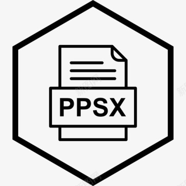 ppsx文件文件文件类型格式图标